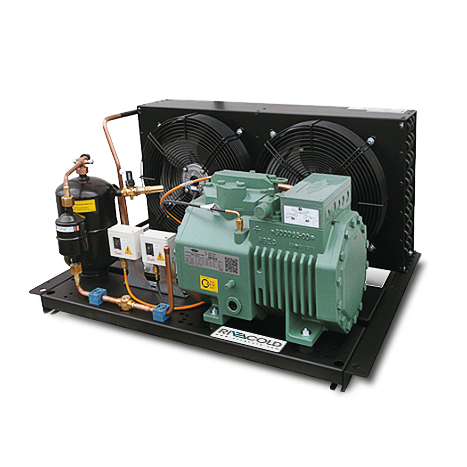 BH: Air-cooled condensing units with semi-hermetic Bitzer reciprocating compressors – R134a/R513A/R449A