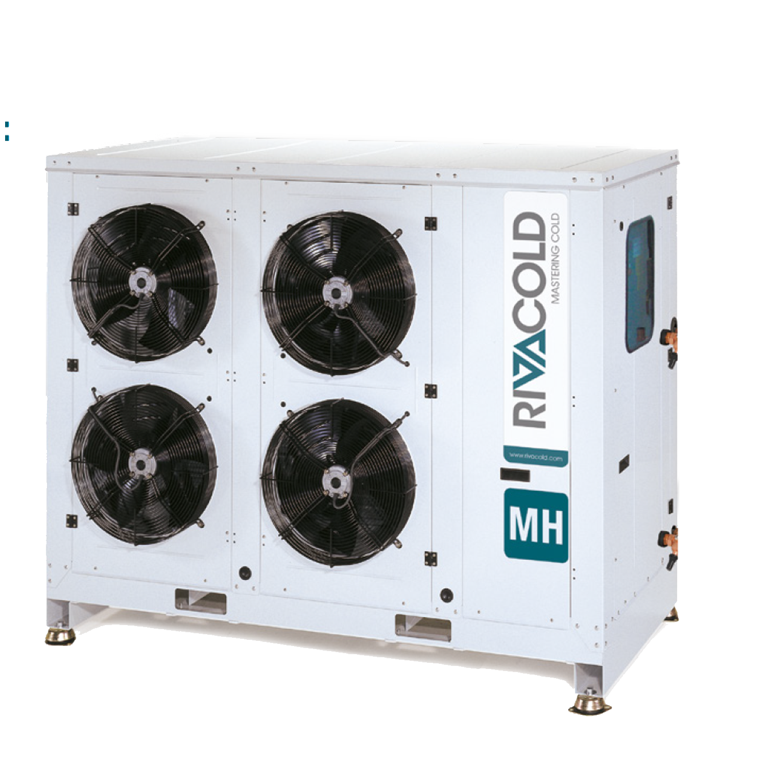 MH-2C: Multi Compressor Packs with 2 x Copeland scroll compressors, built-in condenser and weatherproof housing – R134a/R513A//R449A