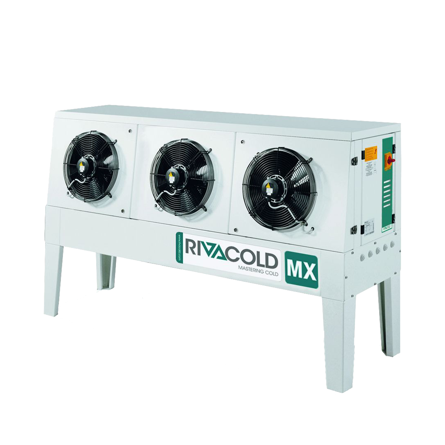 MX: Air-cooled condensing units with semi-hermetic Bitzer reciprocating compressors – R449A/R452A