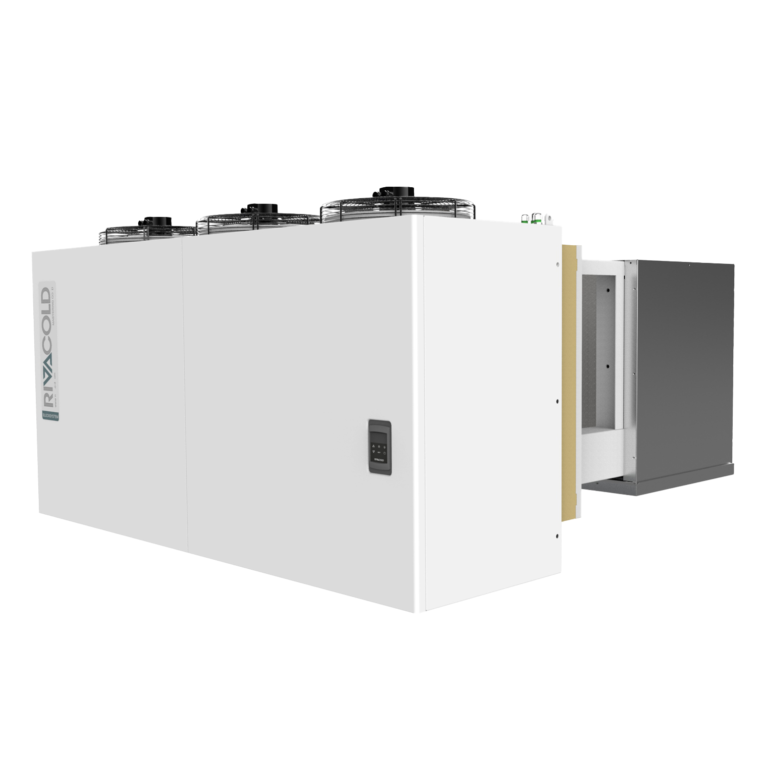 PT: Kompaktaggregate NK/TK für Kühlzellen – Wandmontage – R134a/R452A/R449A