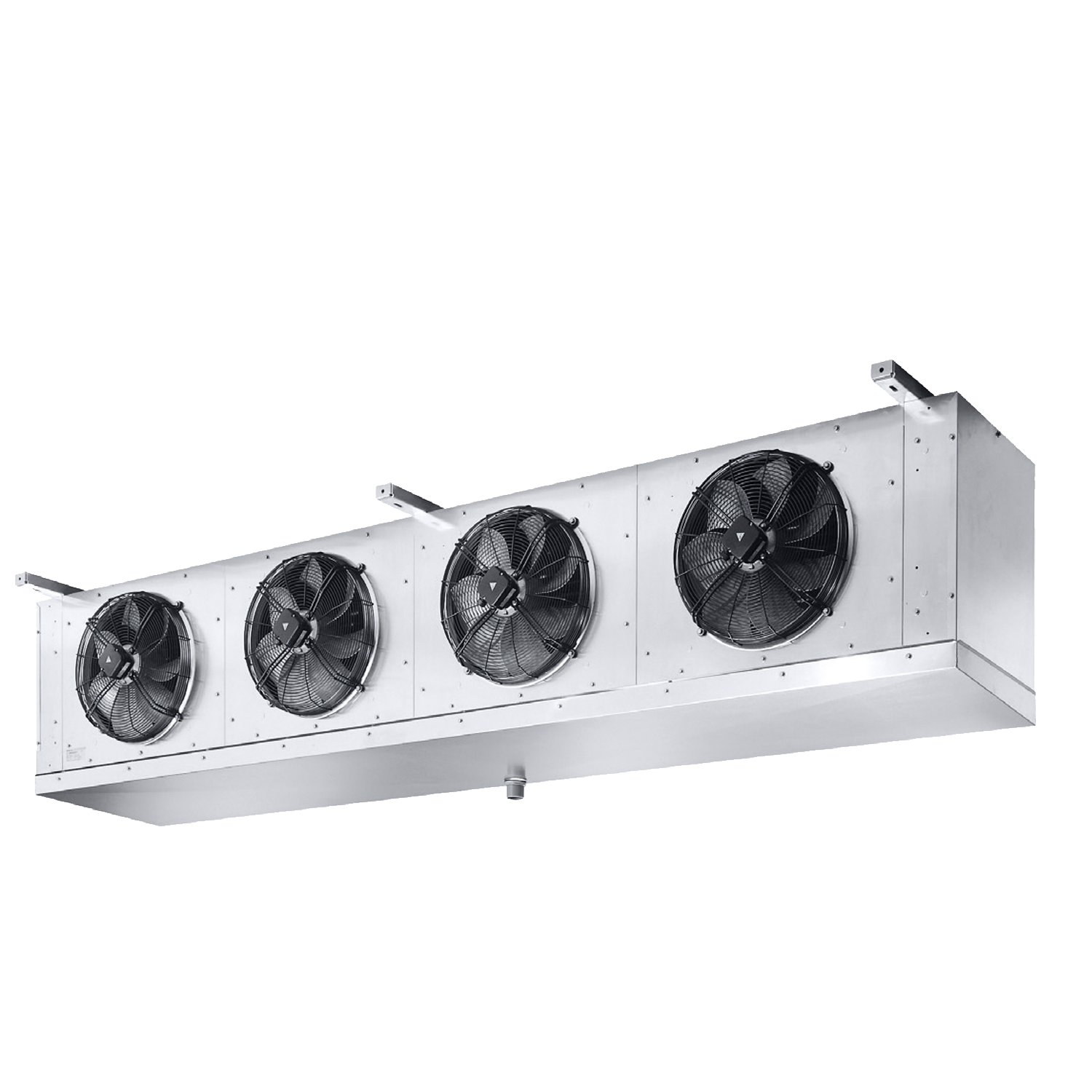 RCBX-500: Cubic ceiling evaporators with EC fans