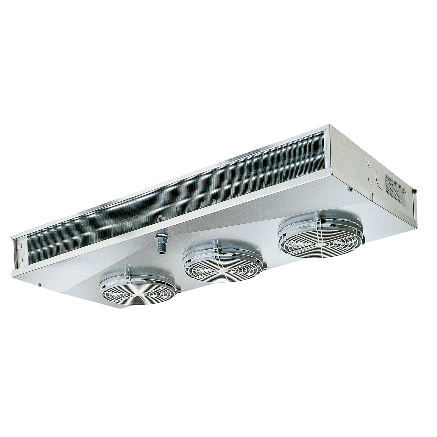 RSR: Flat ceiling evaporator with corrugated tubes