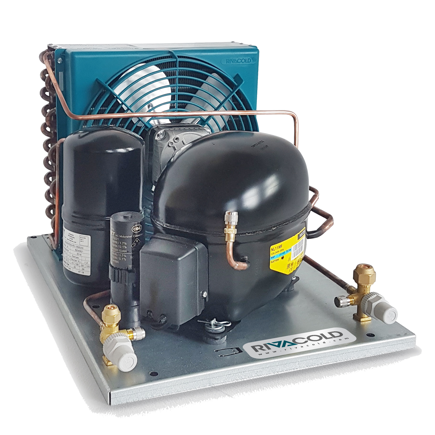 UC-Secop: Luftgekühlte Verflüssigungssätze mit Secop Hubkolbenverdichtern – R134a/R513A/R452A