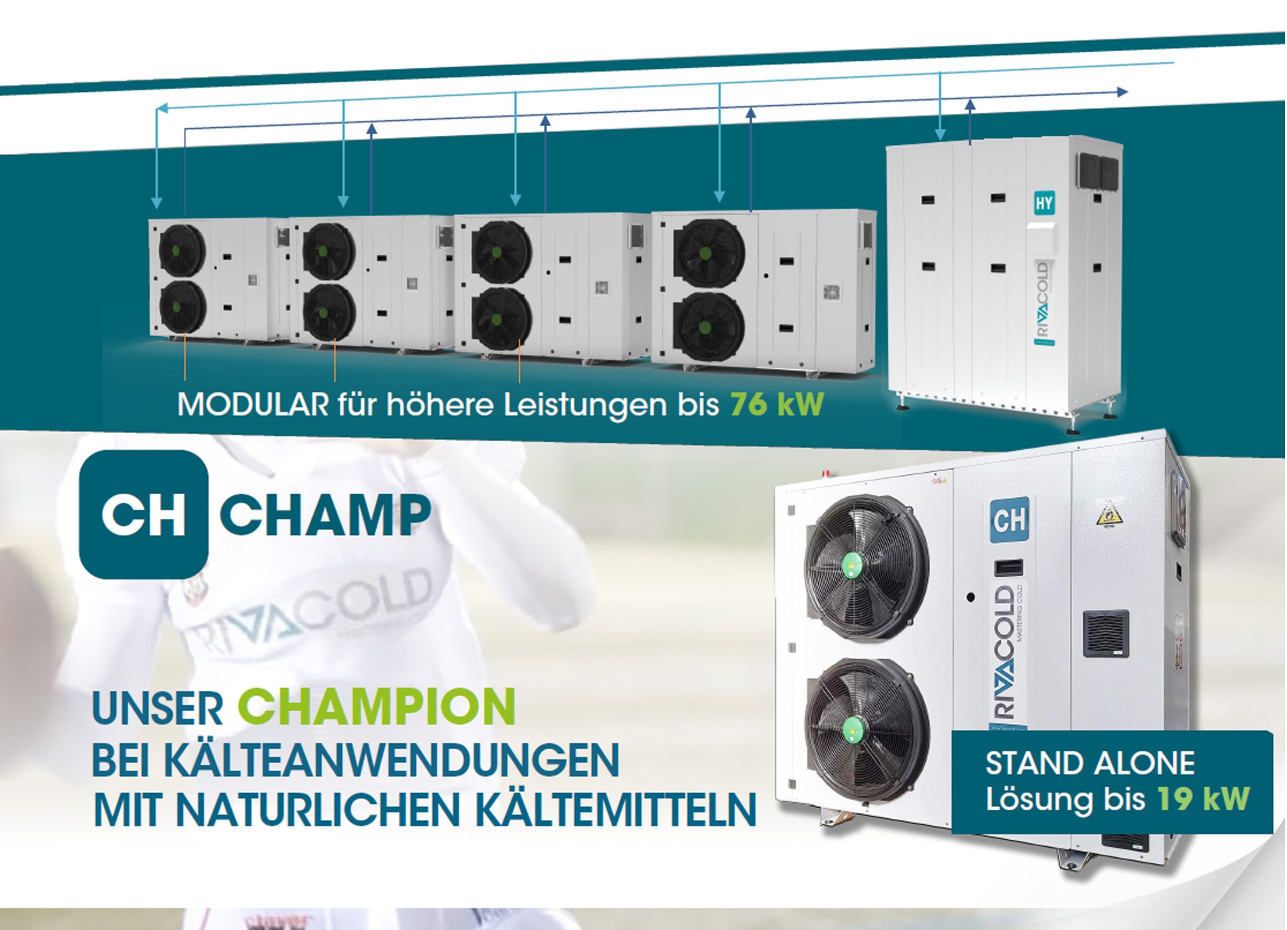 CHAMP: Liquid chillers with R290